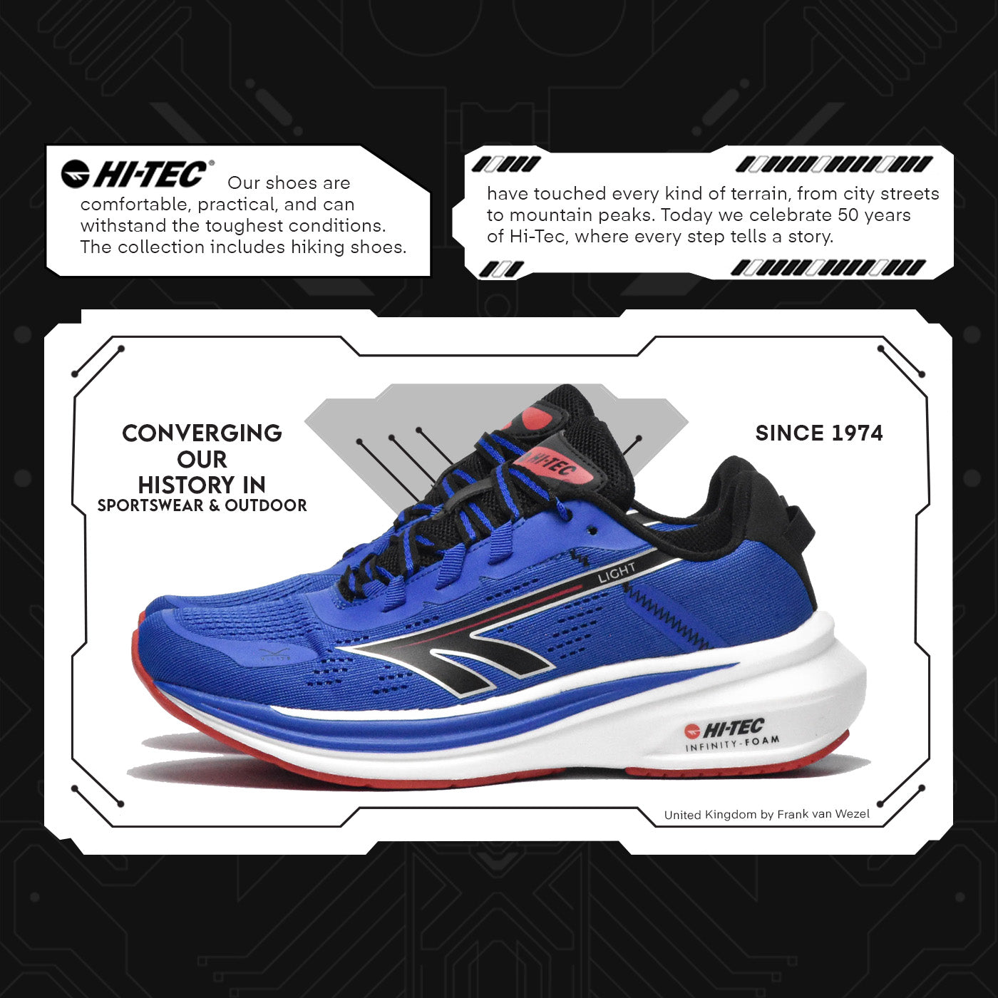 HI-TEC PARADIGM LIGHT CLASSIC BLUE S014373