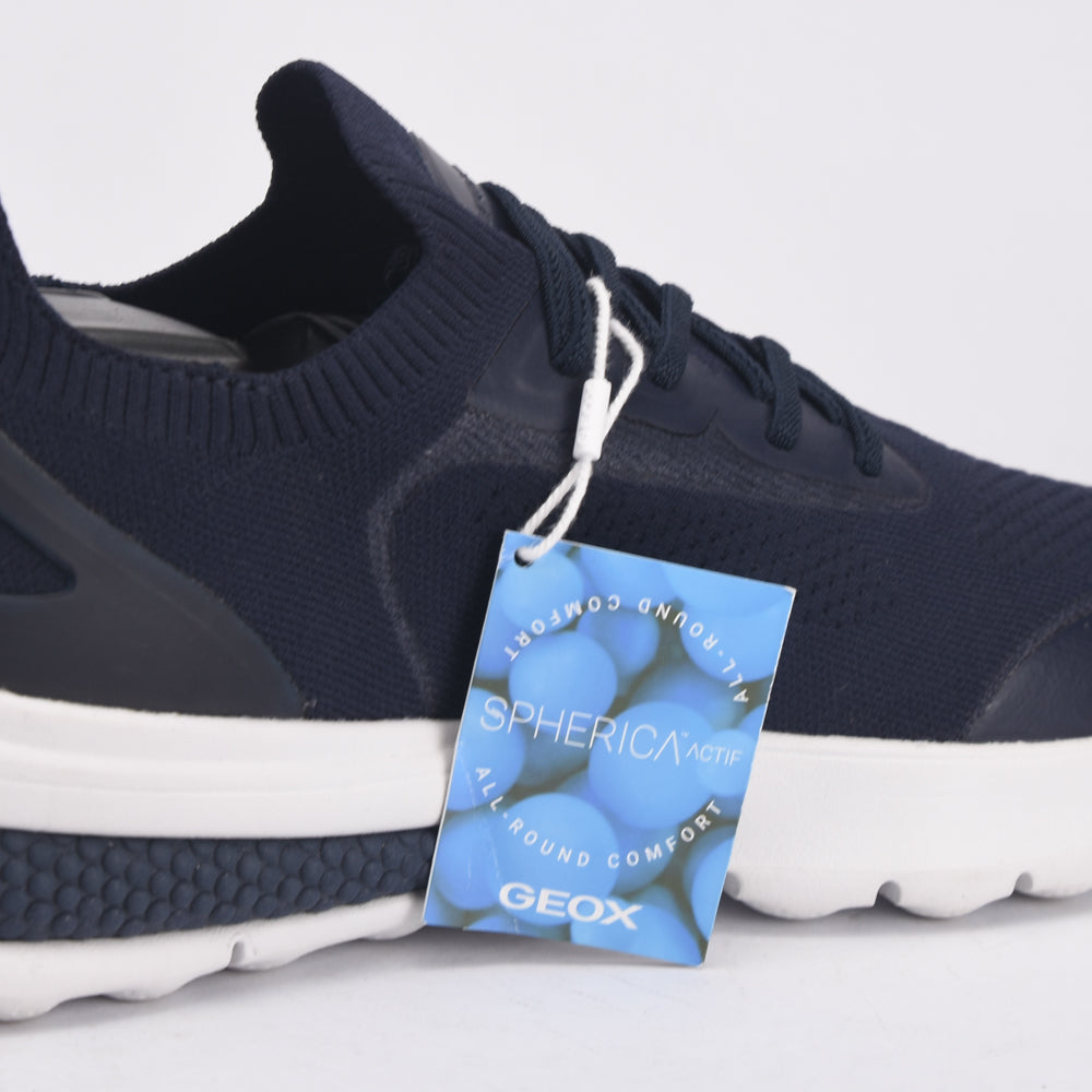 BASKET GEOX U SPHERICA BLEU NUIT U35BAA-0006K-C4002