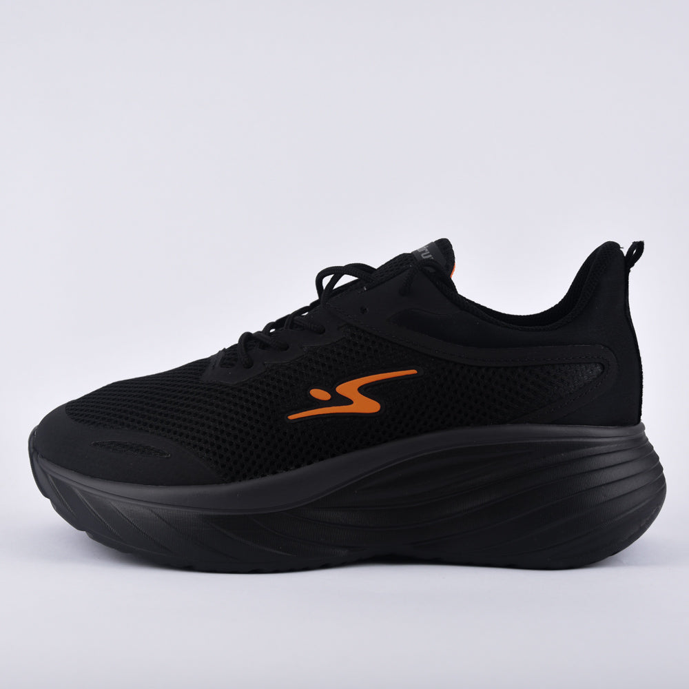 ADRUN - POWER FLY H NOIR LOGO ORANGE 10103M-1670
