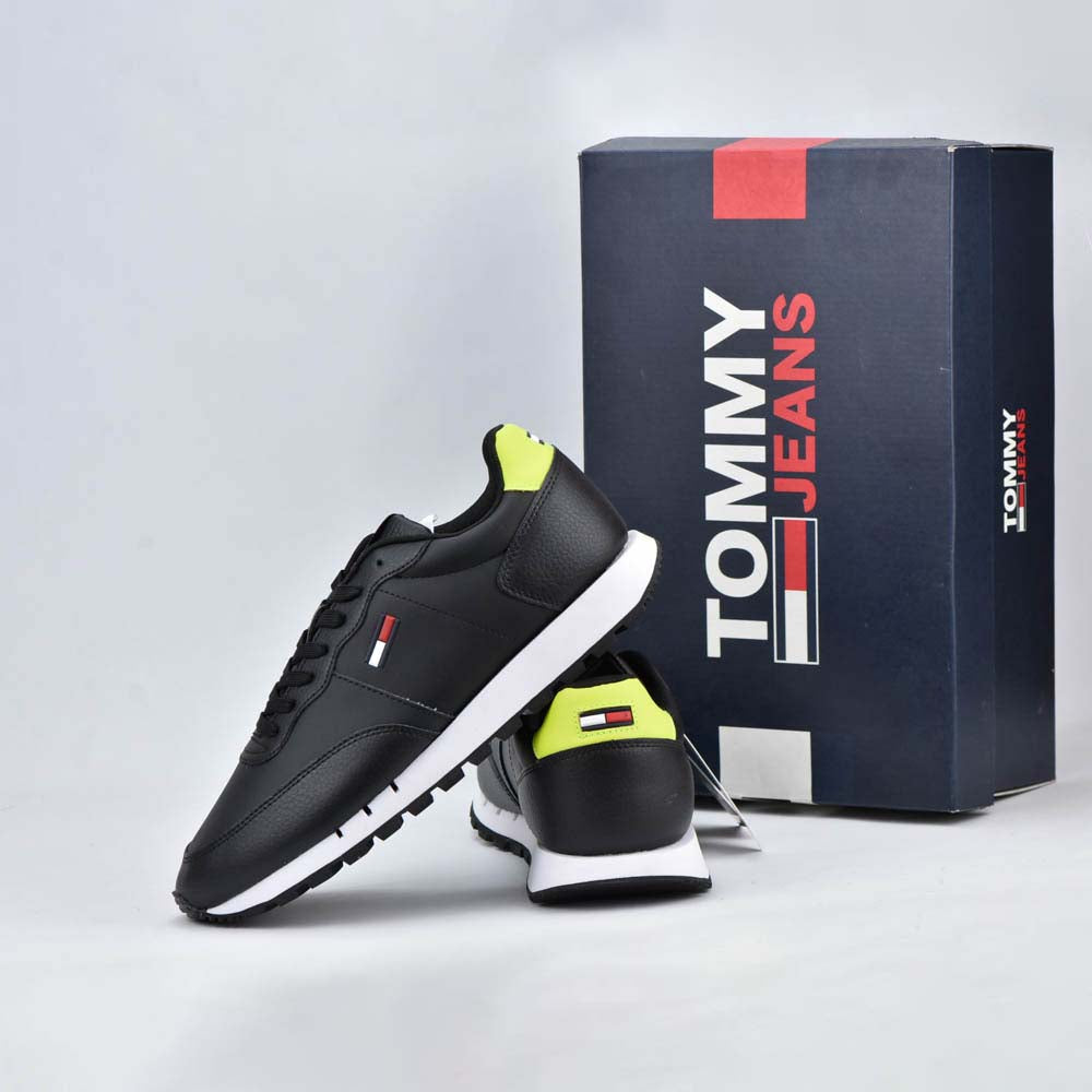 TOMMY HILFIGER - RETROLEATHER TJM RUNNER EM0EM00813BDS