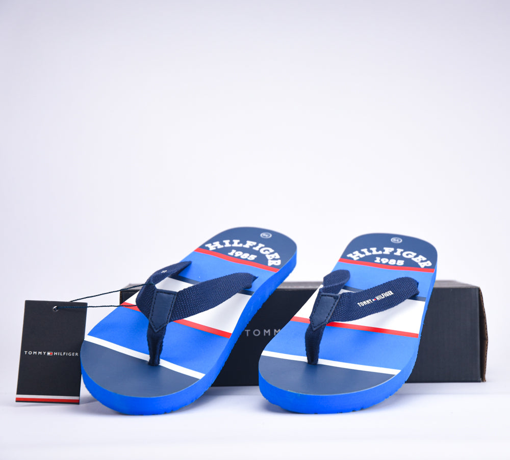 STRIPES FLIP FLOP BLUE \ T3B8-33447-0058800