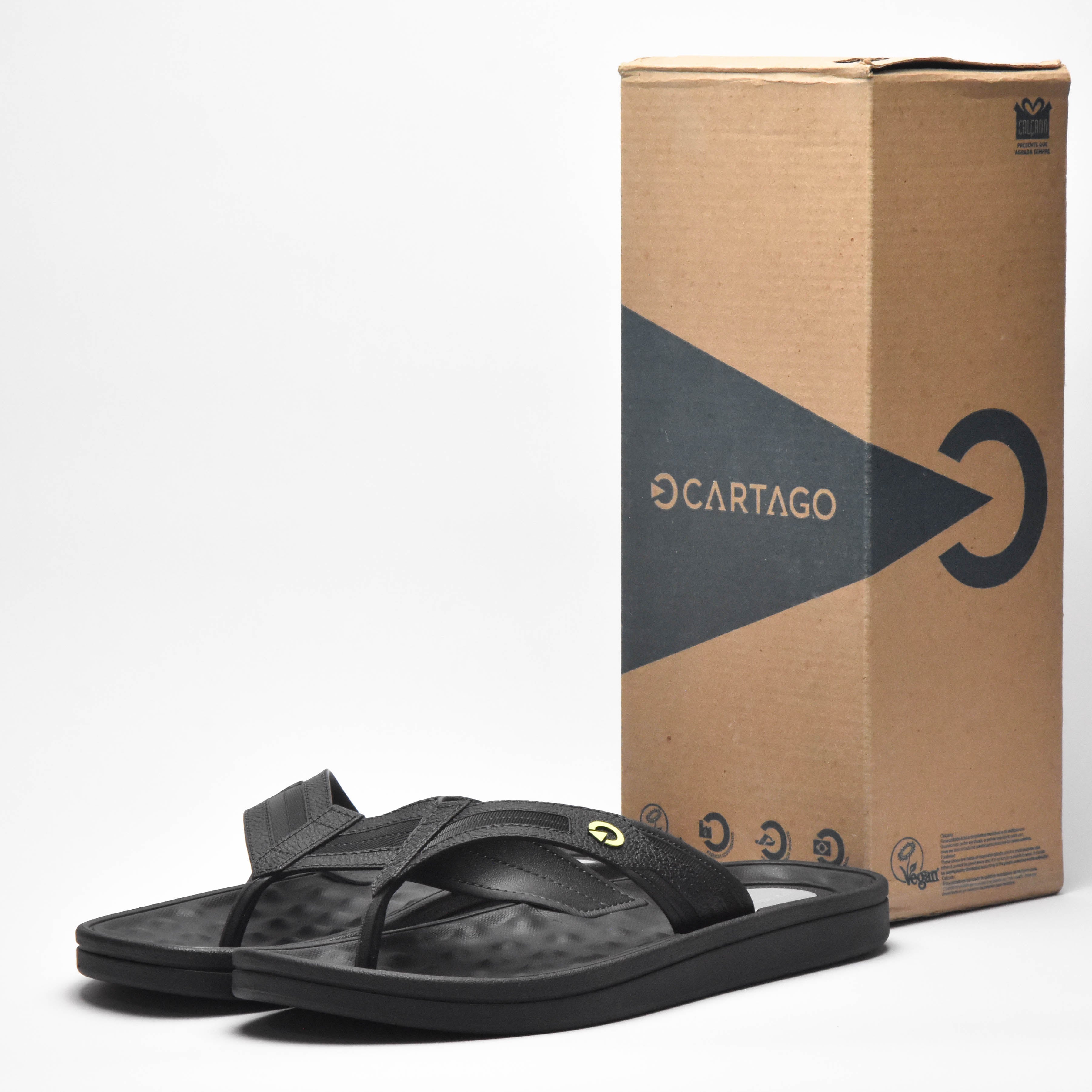 CARTAGO ALABAMA THONGS AD BLACK 11859AP397