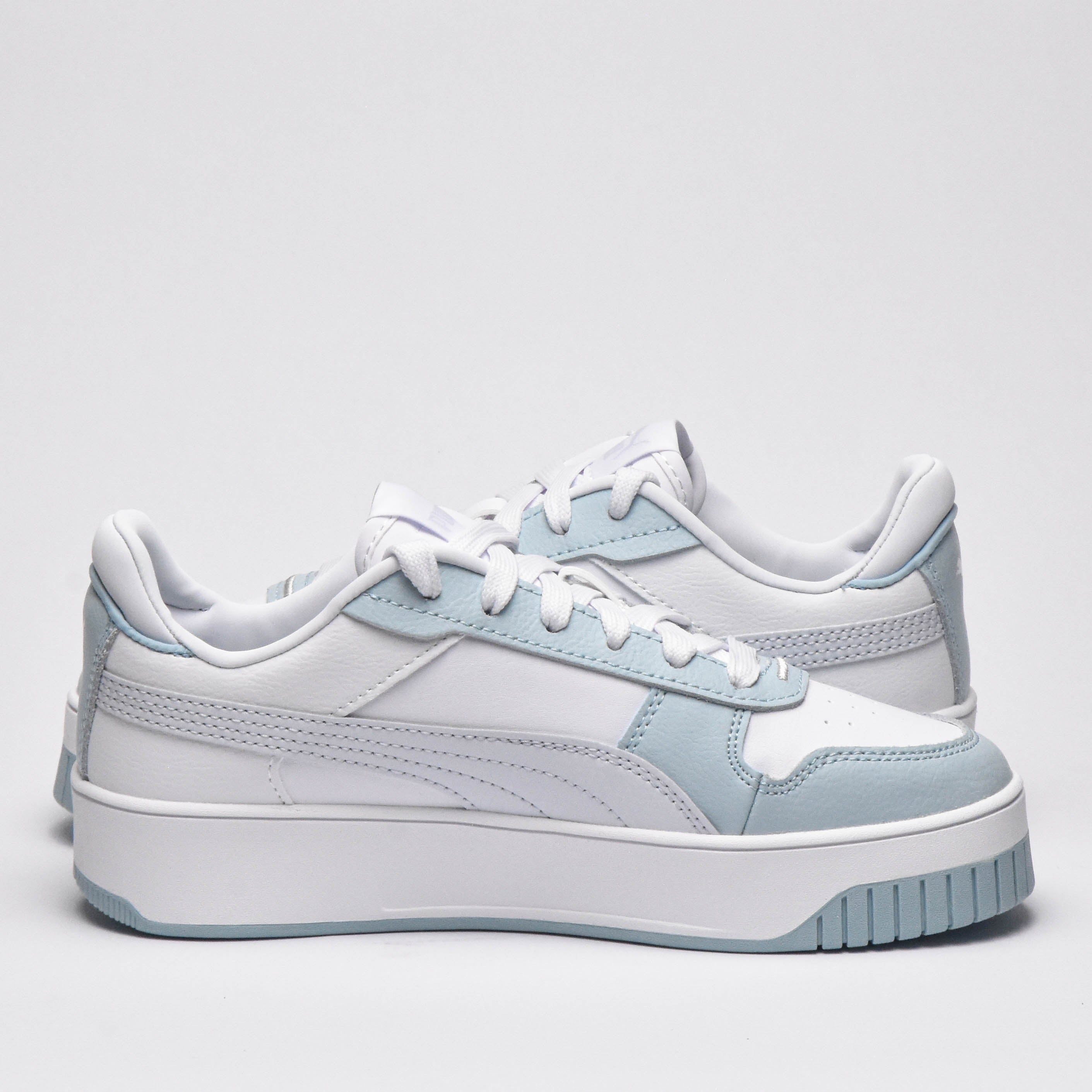 PUMA CARINA STREET JR WHITE SILVER MIST