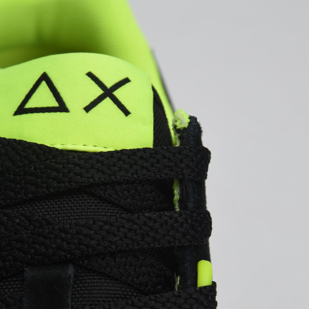 BASKET SUN68 JAKI FLUO 11 NERO   Z44115-11