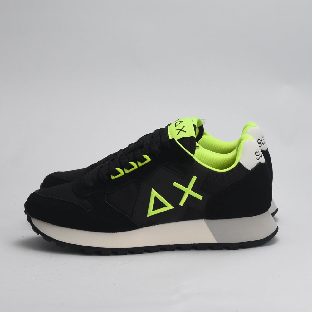 BASKET SUN68 JAKI FLUO 11 NERO   Z44115-11