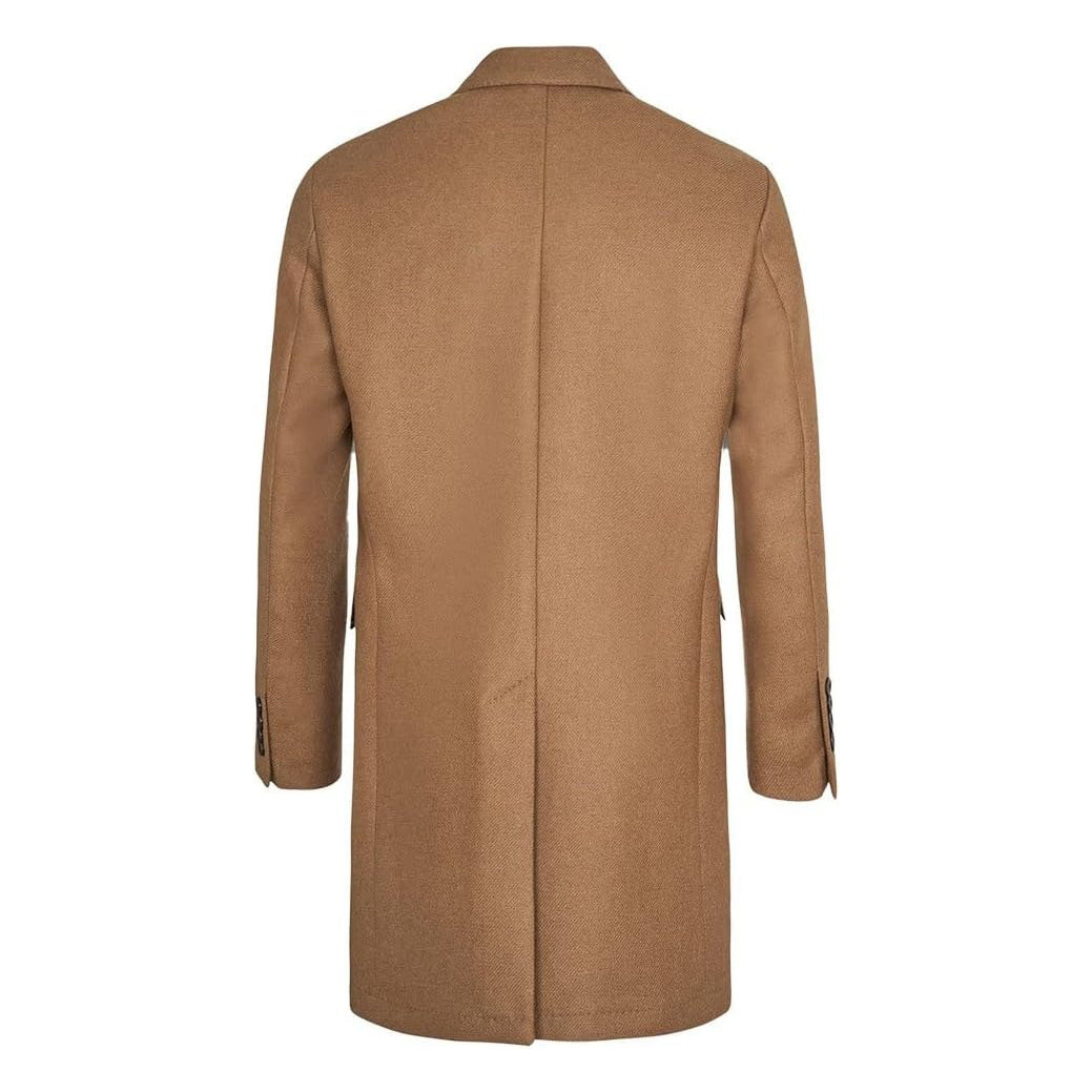 MANTEAU Hackett London Camel Broken Twill DB   HM402677R-855