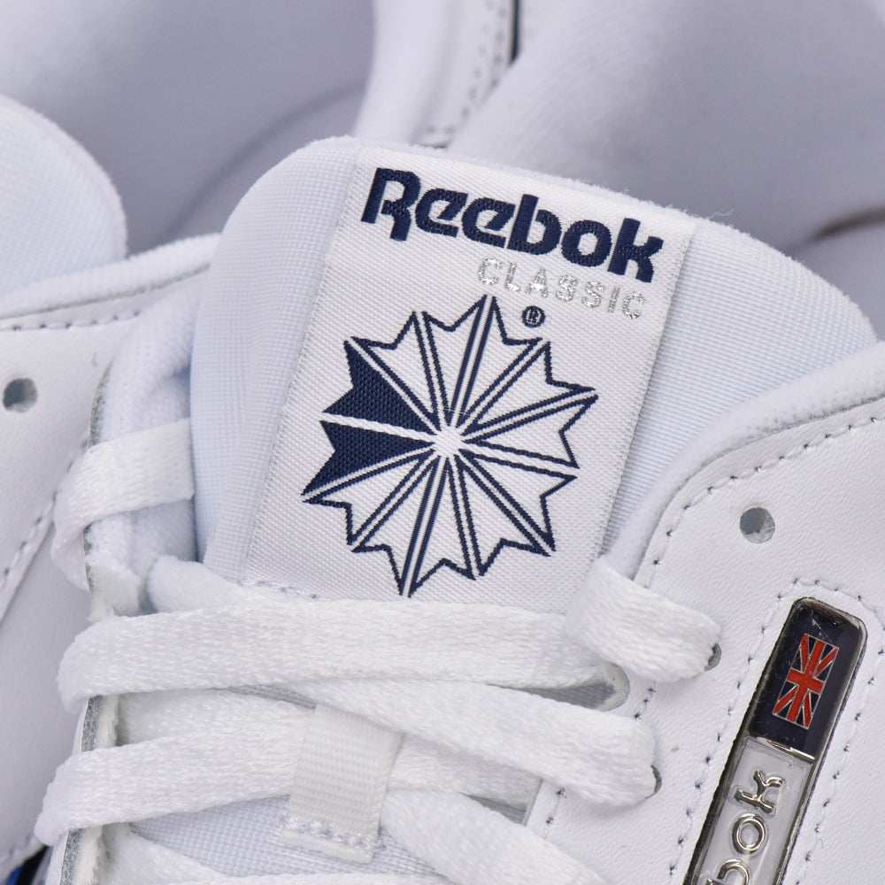 REEBOK CLASSIC LEATHER WHITE/WHITE/NAVY 100201123