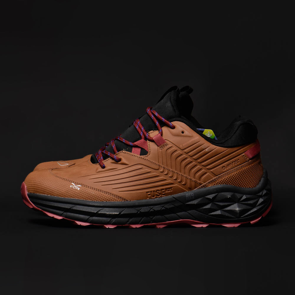 Hi-tec Fuse Trek Low WP Brwon/Red