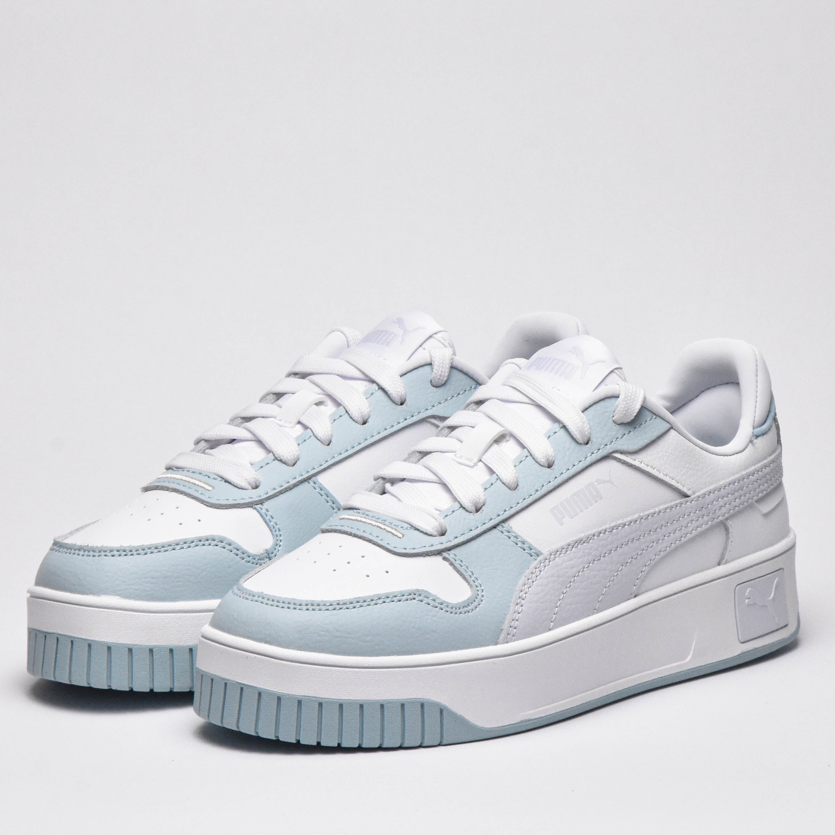 PUMA CARINA STREET JR WHITE SILVER MIST