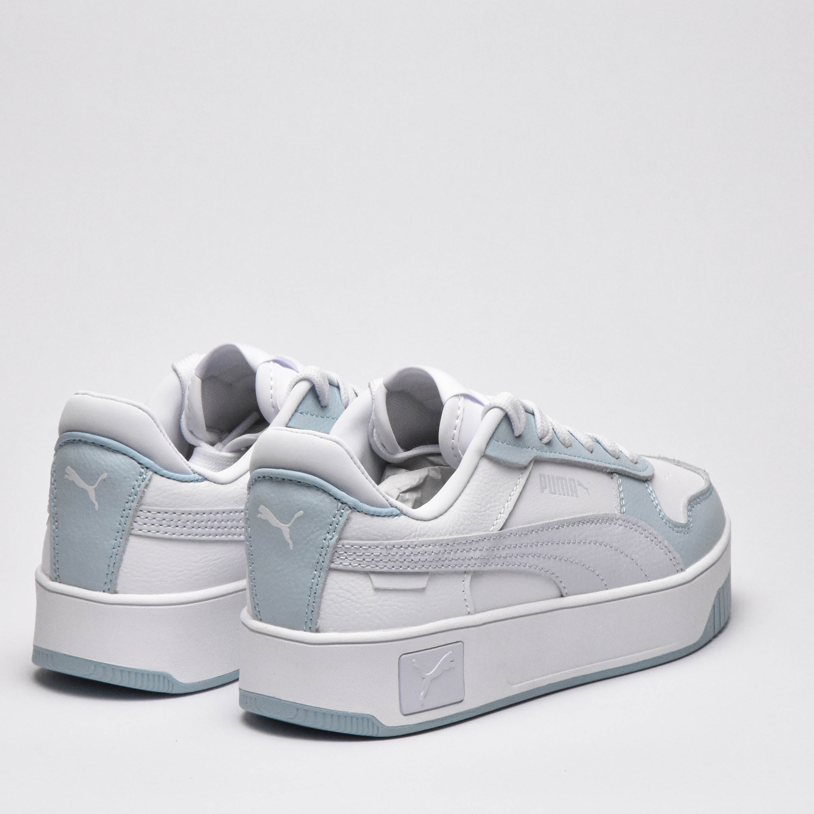 PUMA CARINA STREET JR WHITE SILVER MIST