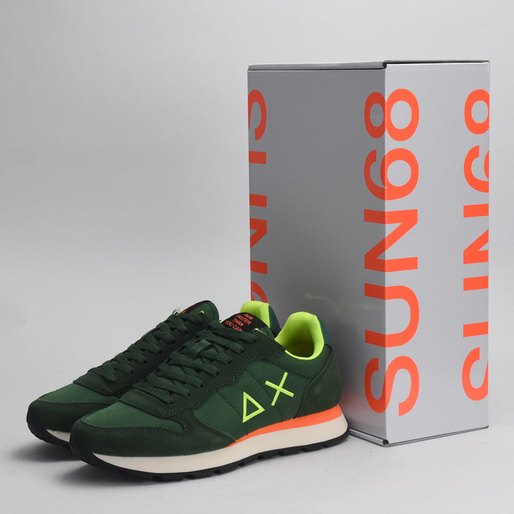 BASKET SUN68 TOM FLUO-37-VERDE SCURO Z44102-37