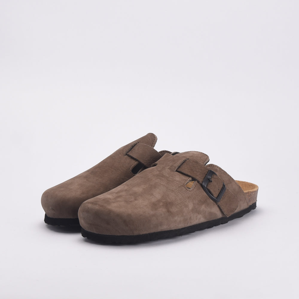 BIRK SABOT DAIM MARRON -0-DAIM-MARRON