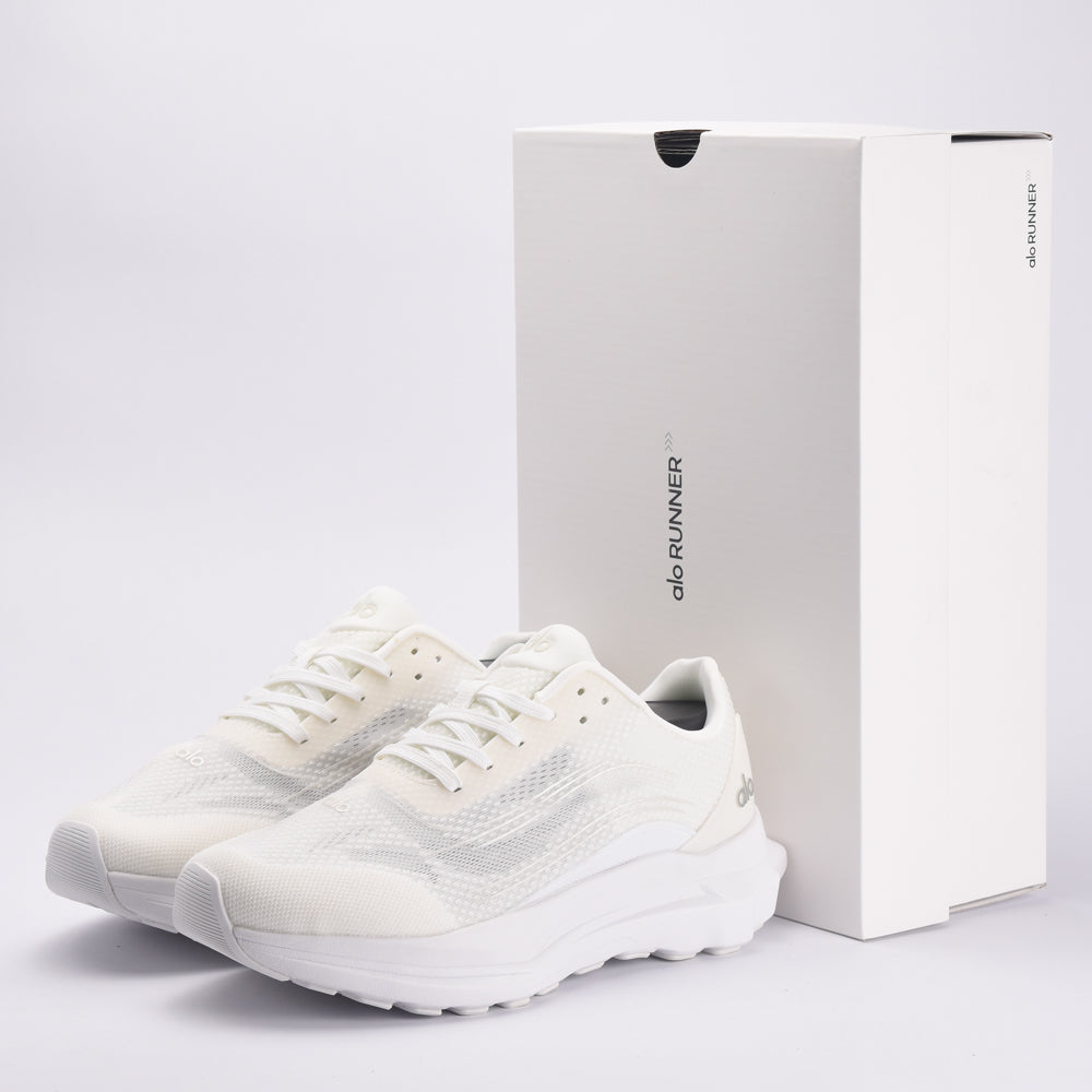 ALO RUNNER SNEAKER  A0590U_WHITE/WHITE