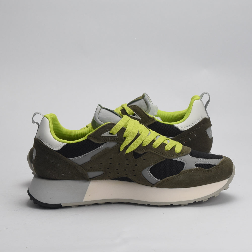 BASKET SUN68-JAKI-OUTDOOR-19-MILITAIRE  Z35115-19