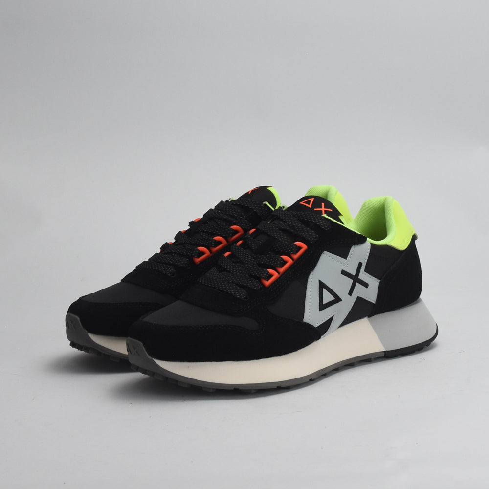 BASKET SUN68 JAKI 2.0 FLUO 11 NERO Z35113-11