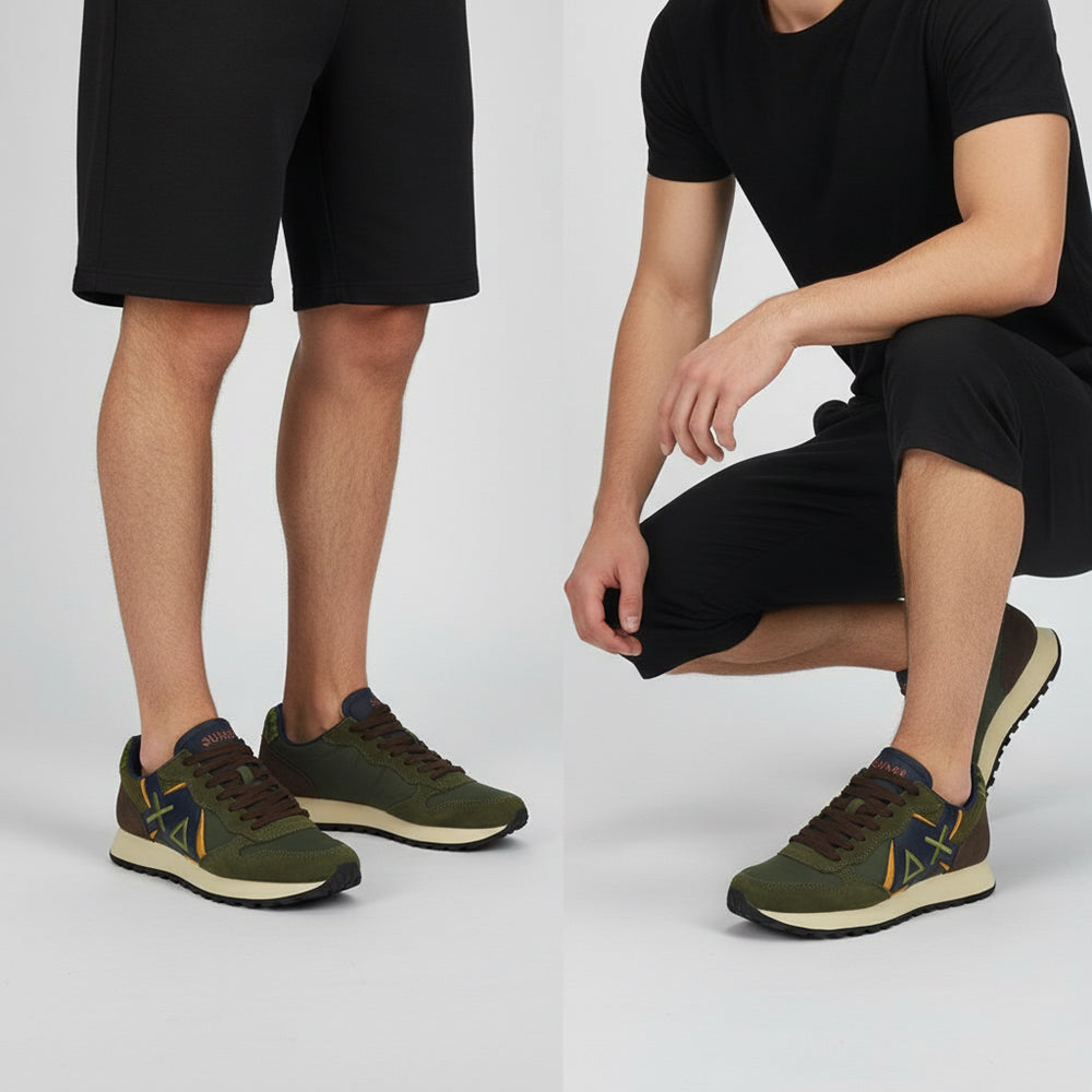 BASKET SUN68 JAKI WINTER 74 MILITARE SCURE  Z44117-74