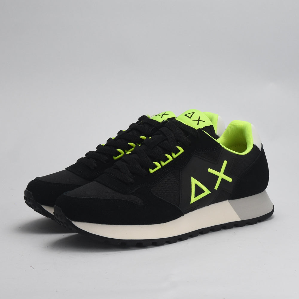 BASKET SUN68 JAKI FLUO 11 NERO   Z44115-11