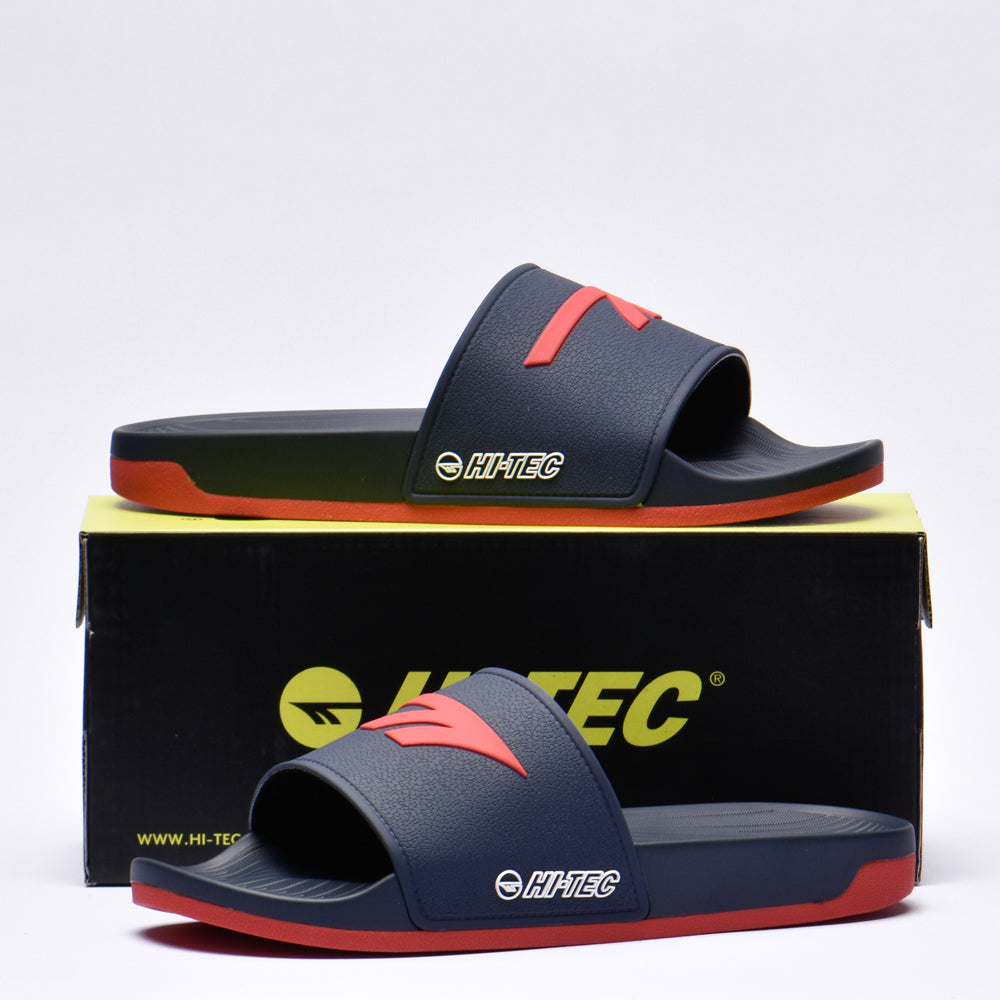 HI TEC CORE SLIDE NAVY FLAME SCARLET O013329