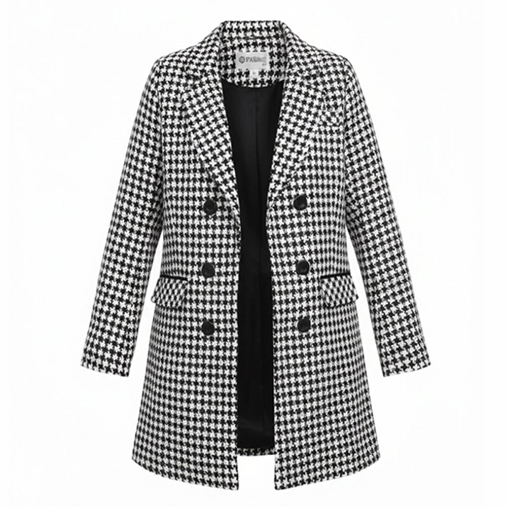 VESTE PAK POUR FEMME 6227-BLANC-NOIR