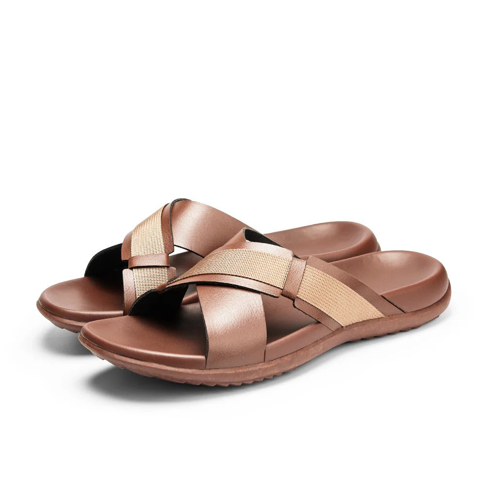 PUCA ROYAL SLIDER 02 BROWN 11242