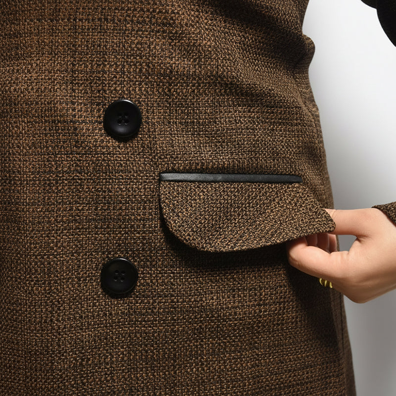 VESTE PAK POUR FEMME 6227-MARRON