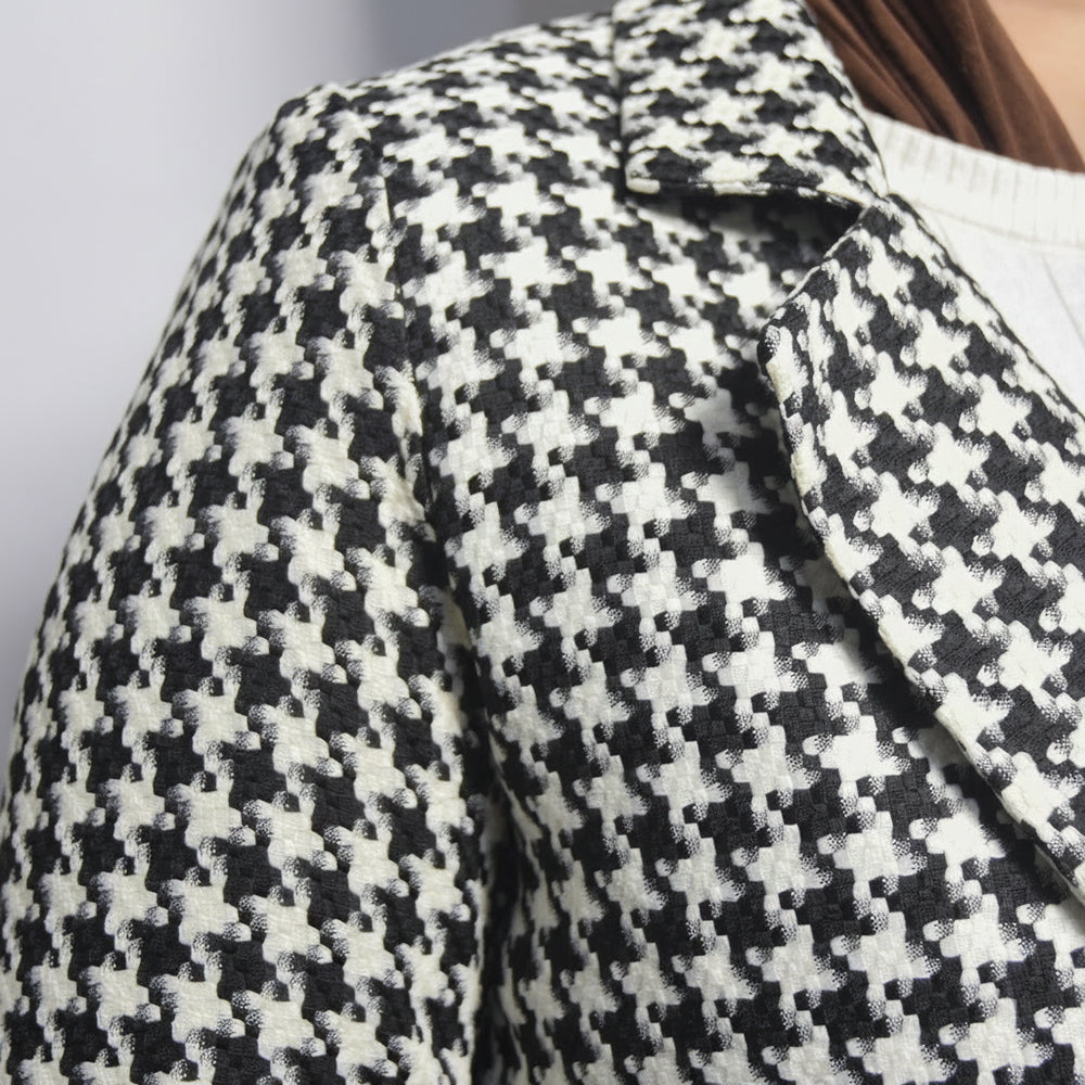 VESTE PAK POUR FEMME 6227-BLANC-NOIR