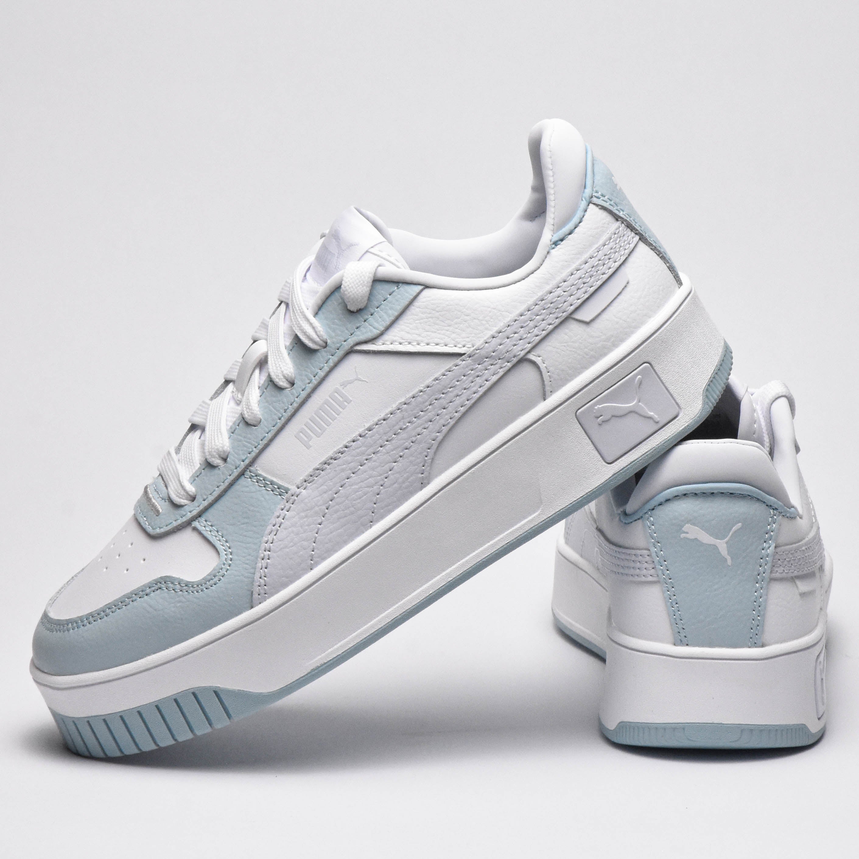 PUMA CARINA STREET JR WHITE SILVER MIST
