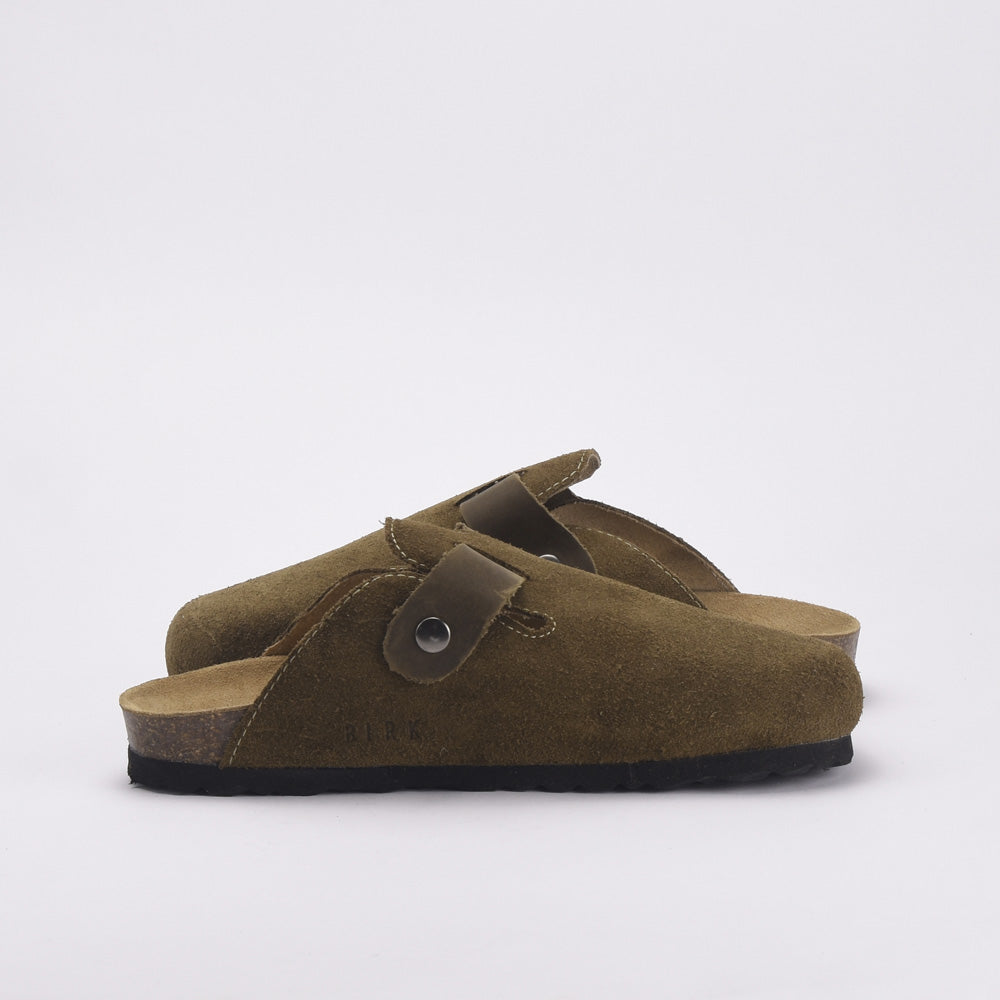 BIRK SABOT DAIM VERT SABOT-0-DAIM-VERT