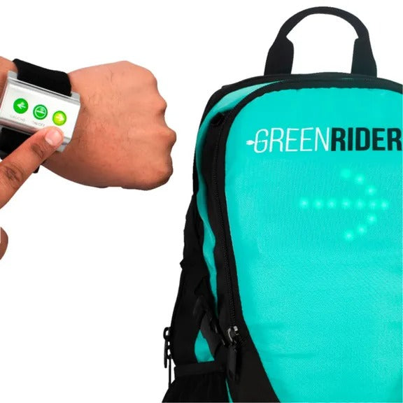 GREENRIDERS Flashing backpack 3701107922253