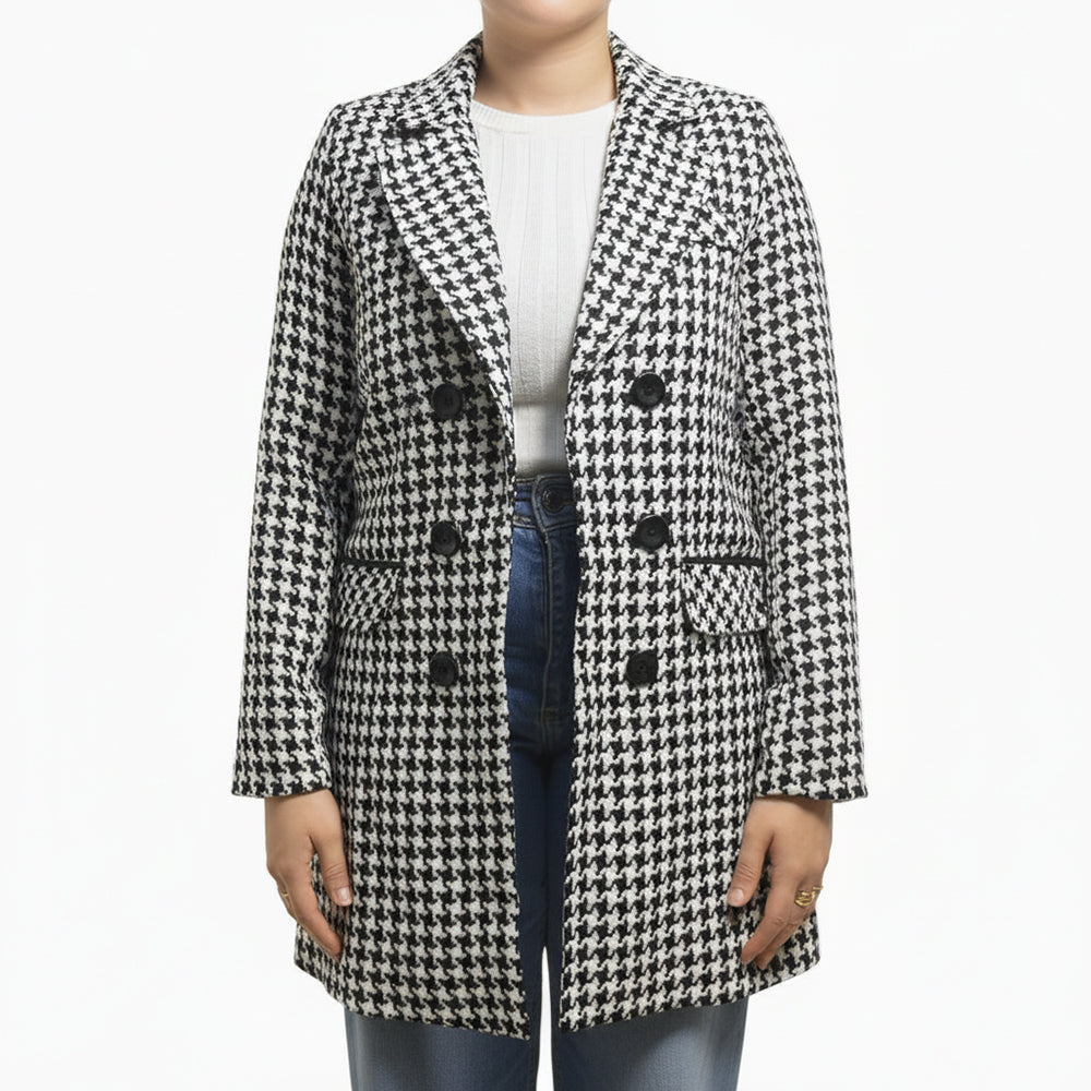 VESTE PAK POUR FEMME 6227-BLANC-NOIR