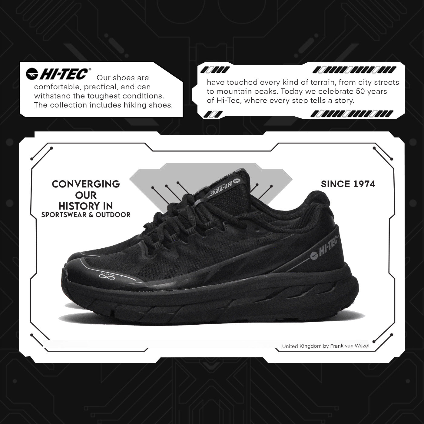 HI-TEC BOLT MOONLESS NIGHT S014203