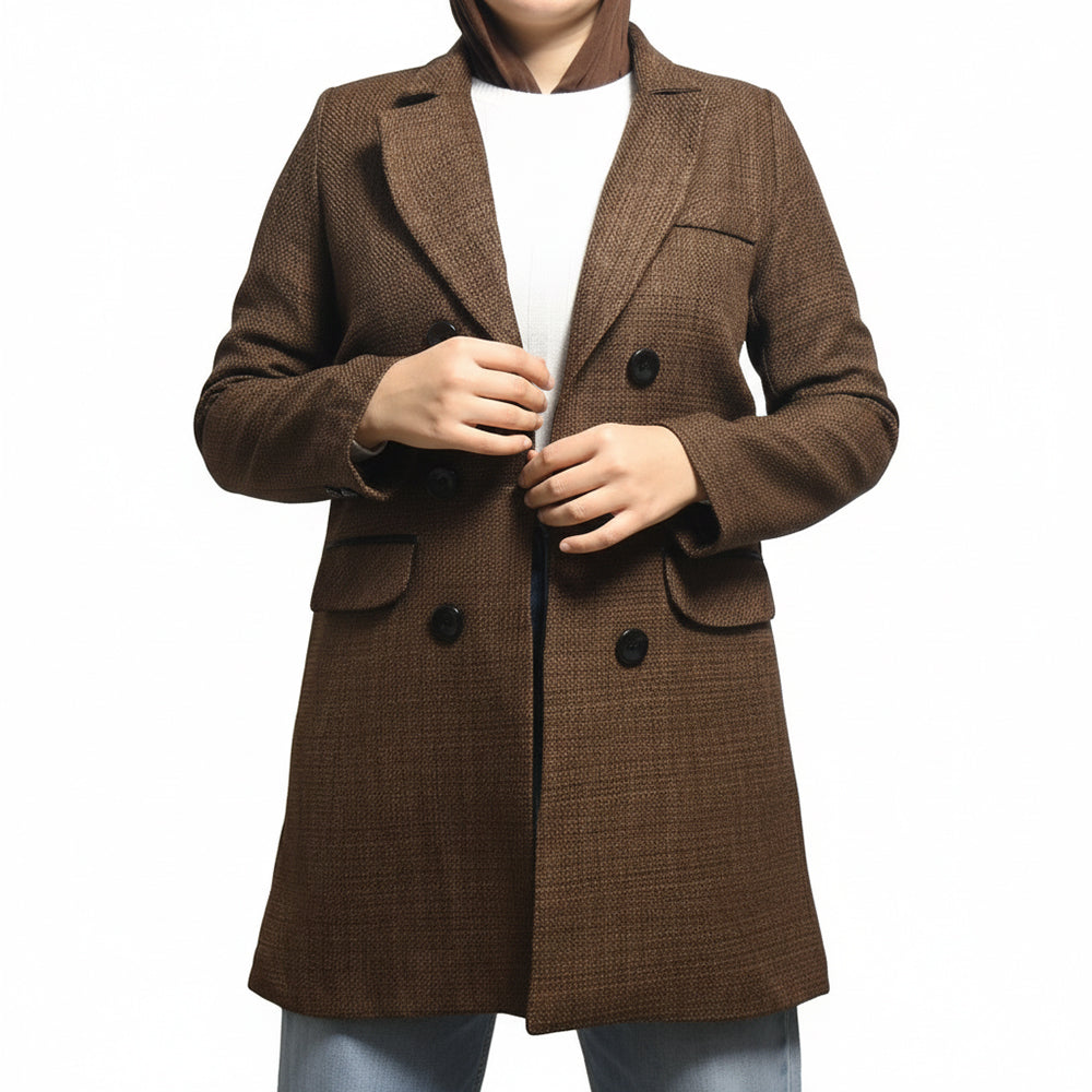 VESTE PAK POUR FEMME 6227-MARRON