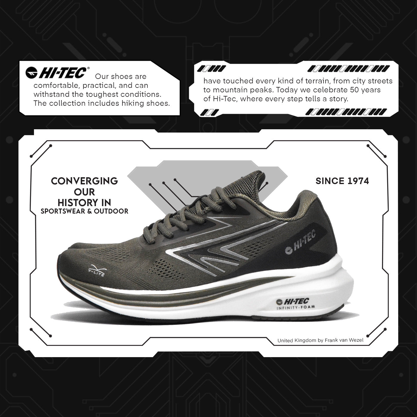 HI TEC PARADIGM OLIVE NIGHT MOONLESS NIGHT S014124