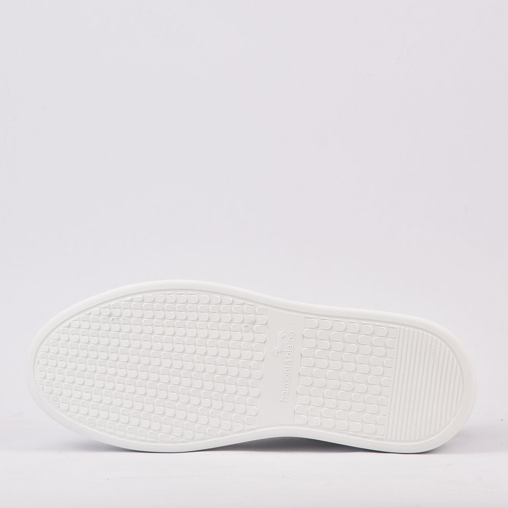 HARMONT AND BLAINE SCARPA UOMO CALF BIANCO \ EFM231-031-6090