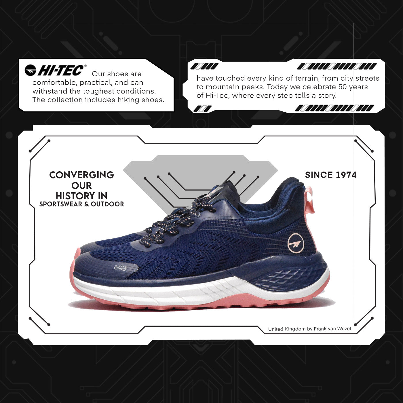 HI TEC ENDURO LITE W NAVAL AVADEMY BRUNT CORAL S014385