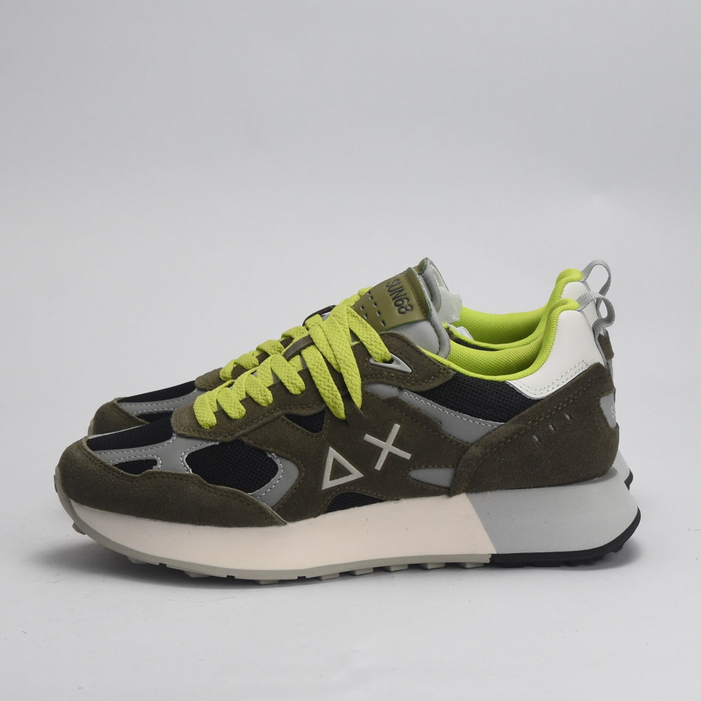 BASKET SUN68-JAKI-OUTDOOR-19-MILITAIRE  Z35115-19