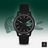 2011134 \ Montre Lacoste.12.12 Holiday à 3 aiguilles - Modèle noir avec bracelet en silicone