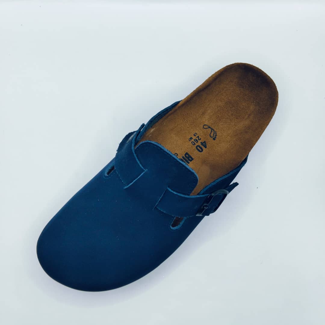 SABOT BIRK BOSTON NUBUCK BLEU