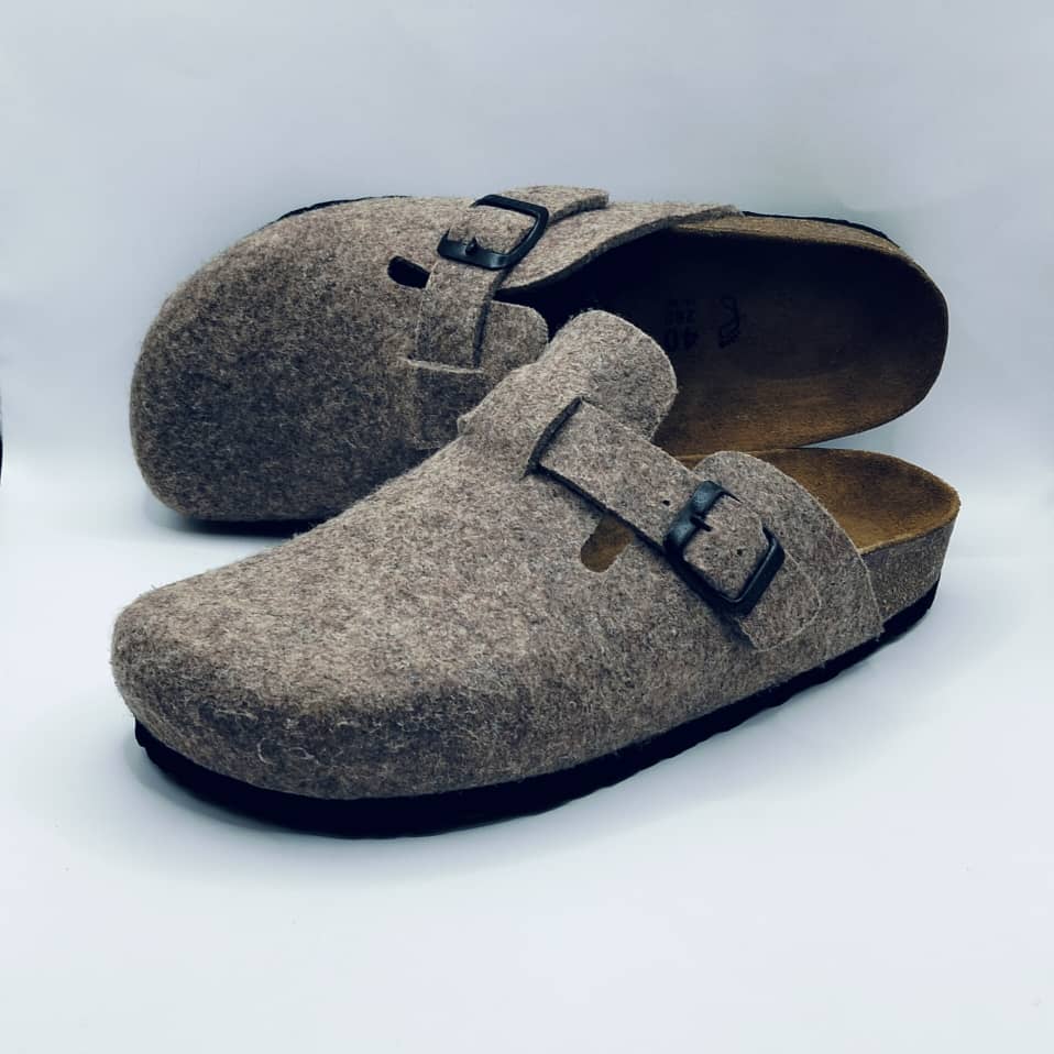 SABOT BIRK BOSTON FEUTRE MARRON